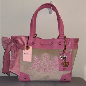 NWT Juicy Couture Scottie Dogs Daydreamer Tote